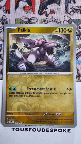 Palkia 136 191 neuf holo - -,
