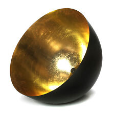 Lampe Suspendue Pendante Plafonnier Noir Or XXL Lampe Métal Plafonnier