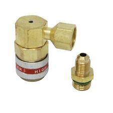 Adaptateurs Coupleur Rapide Gaz R134A Haute Pression Air Conditionné A/C