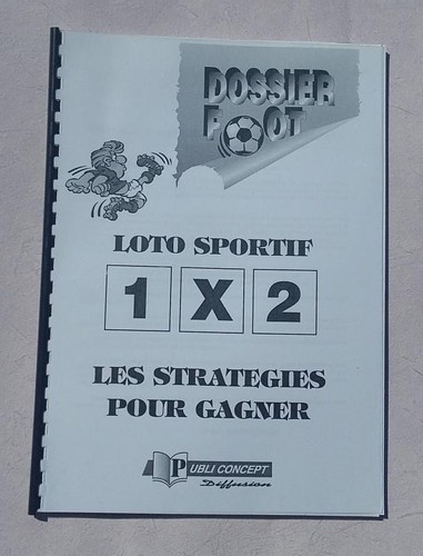 Dossiers foot loto - foot, paris