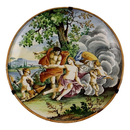 Assiette parade ancienne en - assiette,