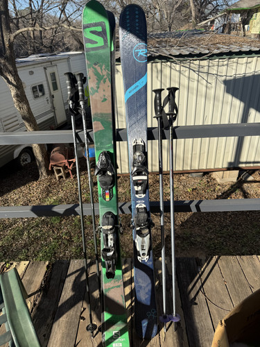 Rossignol skis with bindings - rossignol,