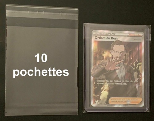 Pochettes protection top - 10,
