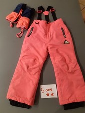lot ski fille 5ans : salopette