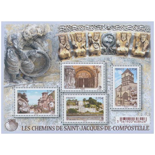 Feuillet timbres les - feuillet,