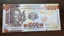 G10134 billet de banque du monde Guinée 1000 francs 2015 unc