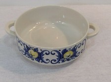 Villeroy Boch Porcelain Cadiz (Small) Soup Bowl Double Handle Vintage Luxembourg