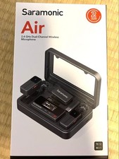 Micro Lavalier sans fil Saramonic Air-01 double micros 48 kHz 24 bits d'occasion