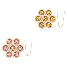 Jouet de ruche en bois Montessori, jeu assorti d'abeille à ruche, jouet de