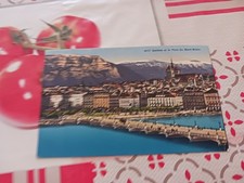 Carte postale ancienne – Genève Suisse – Édition Jaeger – Vue rare – CPA vintage