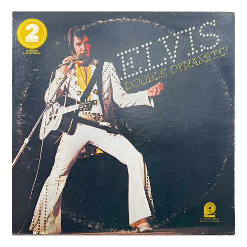 Vinyle elvis presley double - presley,