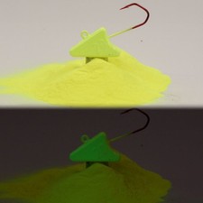 PLASTIFIANT PLOMB POUDRE - NEON UV-JAUNE 80grs Alciumpeche