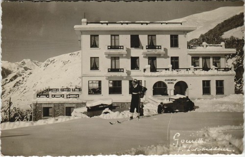 Cpa edelweiss hotel france - cpa,