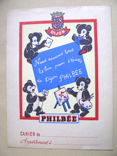 Ancien protège cahier