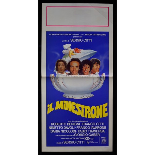 Affiche minestrone benigni - affiche, le
