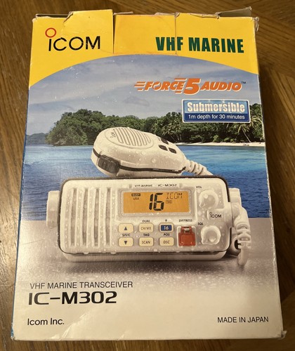 Icom m302 vhf - icom, marine