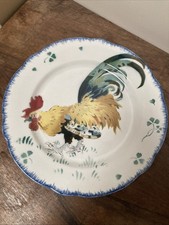 Ancienne Assiette plate Décor