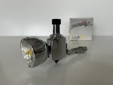 NOS Dynamo Phare SOUBITEZ CL 120 70s-80s Dynamo Headlight (Silver) (6V 3W)