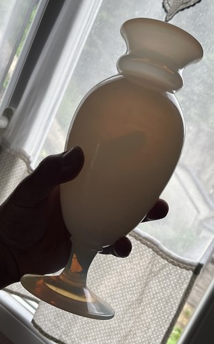 Vase pied douche opalescent - vase,