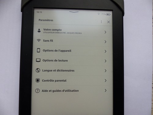 Kindle amazon paperwhite 6 - kindle,