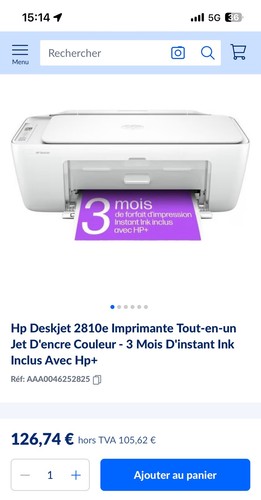 Deskjet 2320 imprimante - hp,