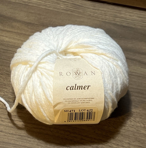 Rowan calmer yarn white - rowan,
