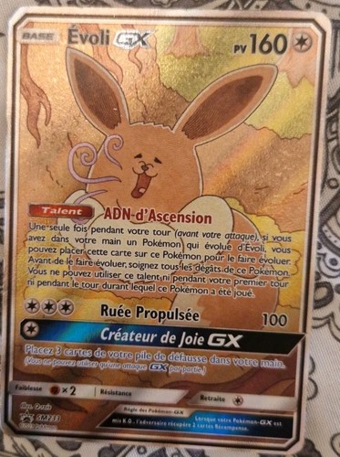 Carte pokémon evoli gx - pokémon,