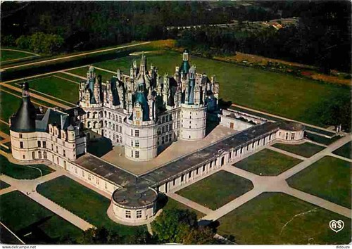 Carte postale chambord - carte,