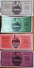 lot 4 étiquettes de bière Brasserie STORIG - Schiltigheim (67)