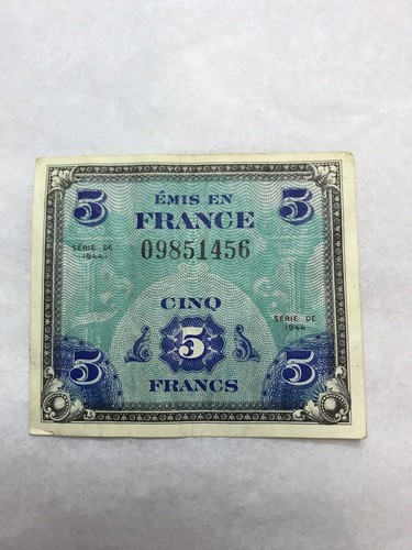 Franc 1944 world war - 1944,