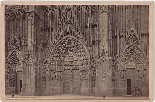 Originale photo carte - photo, cabinet