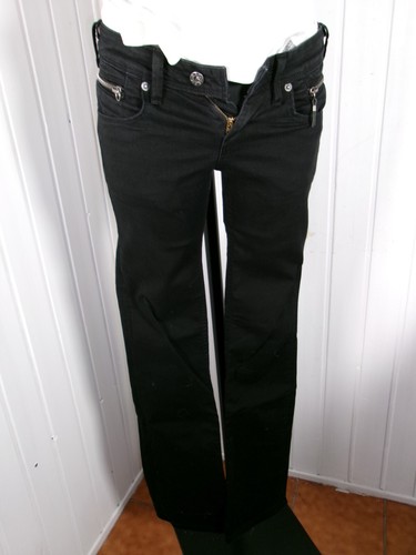 Pantalon jean noir stretch