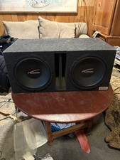 Audiobahn dual subwoofer - audiobahn,