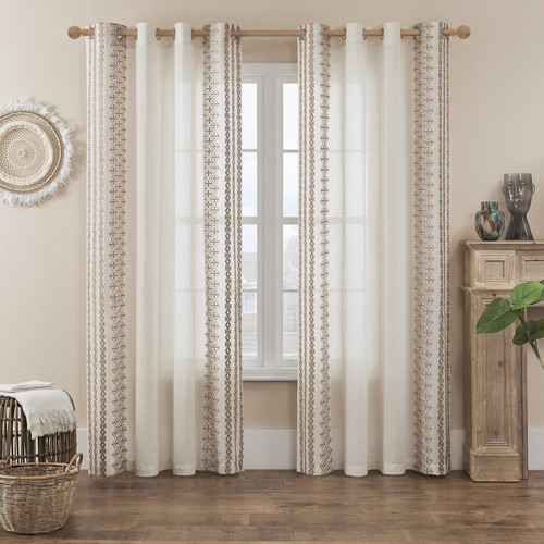 Lot rideaux transparents - de,