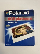 *Vintage Polaroid 600 Platinum