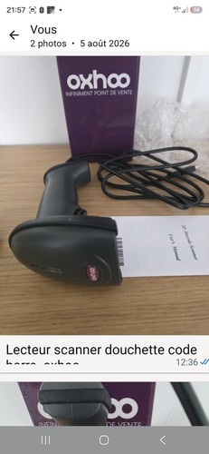 Lecteur scanner douchette - , code
