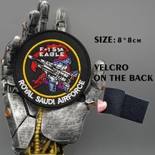 Saudi Arabia Air Force Patch – F-15SA Eagle Round 8x8cm patch Scratch