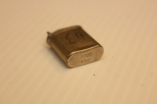 Cristal quartz 4700 khz - -,