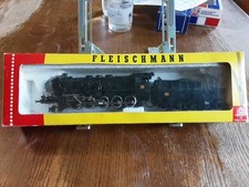 Locomotive A Vapeur Ho Fleischmann 150 .noire Boite4178