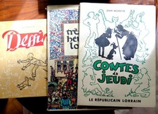 Lot de 3 albums de Jean