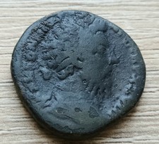 Marc Aurèle - Sesterce R1 - Rome 174 - Ric 1098  Bronze - Jupiter