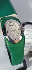 Sector Plain 189 Precious Stone Emerald  Green Satin Strap Donna's Oroloj Watch