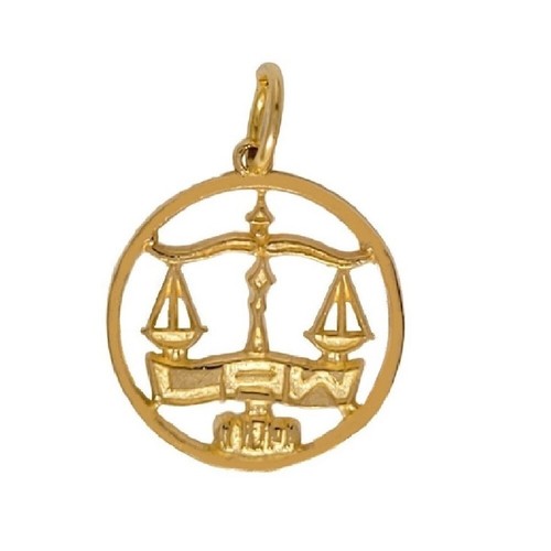 14k jaune law balance - jaune,