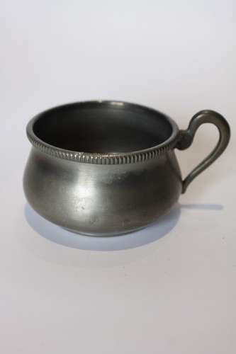 Tasse bol ancien - en, Étain
