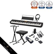 CASIO CDP-S300 Digital Piano Headphones X-Stand X-Chair Damper Pedal SetJapan