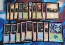 Mtg Magic Lot Terrains De Base