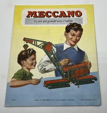 Catalogue dépliant MECCANO le jeu qui grandit avec l'enfant - 1957 - TBE