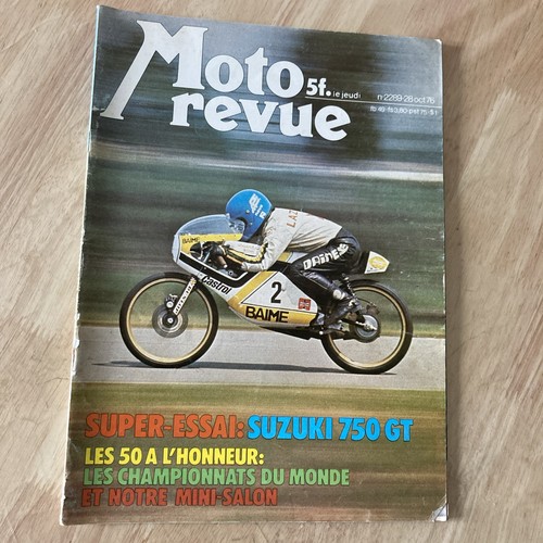 Magazine moto revue - magazine, n°