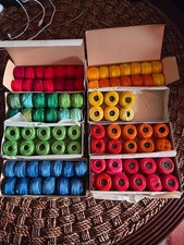 Lot de fil à broder en coton