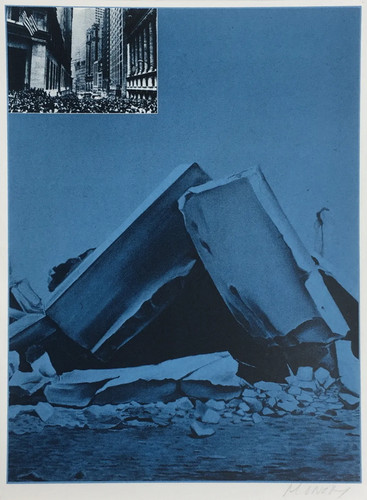 Jacques monory sérigraphie - jacques,
